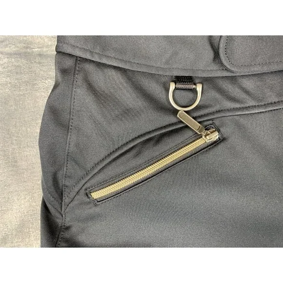 Athleta Women’s Size 10P Black Ski Snowboard Soft Shell Lined Pants - Picture 6 of 14